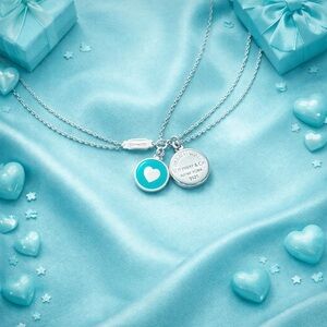 Tiffany & Co. Tiffany Blue Double Circle Pendant in Sterling Silver